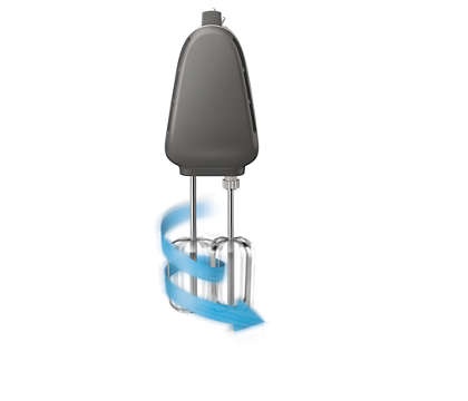 Mikseris Philips HR3740/00, balta/melna/pelēka