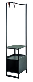 Вешалка для одежды Kalune Design Dark Metal 813CLK4001, 187 см, черный
