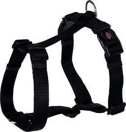 Koerte traksid Trixie Premium, must, 400 - 650 mm x 15 mm, S/M