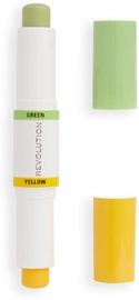 Korekcijas zīmulis Makeup Revolution London Colour Correct Yellow & Green, 8.6 g