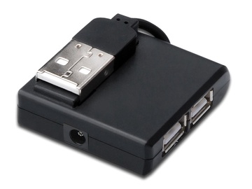 USB jaotur MicroConnect USB 2.0 High-Speed Hub, must