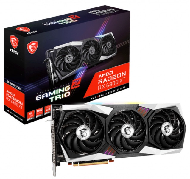 Msi radeon rx 6800 orders xt