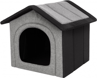 Кровать для животных Hobbydog Inari R3 BUIJSC1, черный/светло-серый, R3