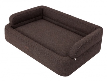 Guļvieta mājdzīvniekiem Doggy Paradise Inari, brūna, 96 cm x 62 cm, XL