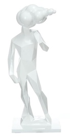 Figūriņa Kayoom Kenya OPI3F, 18 cm, sveķi, balta