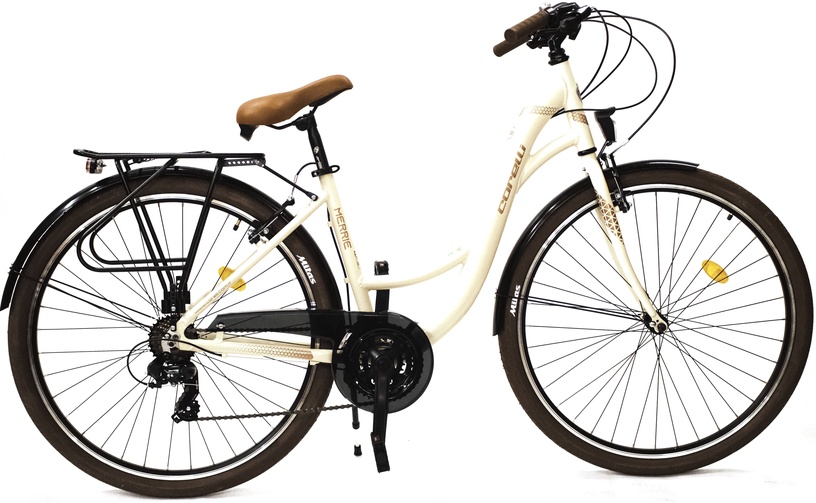 Велосипед городской Corelli Merrie, 24 ″, 17" (41.91 cm) рама, коричневый/белый