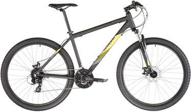 Велосипед горный Serious Rockville Disc, 27.5 ″, 17" (42 cm) рама, черный/желтый