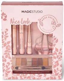 Kosmeetikakomplekt IDC Color Make Up Magic Studio Rose Gold Fabulous Eye, naistele