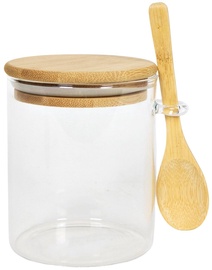 Контейнер для хранения продуктов, с крышкой MPLCo 23467476, 0.4 л, прозрачный/коричневатый