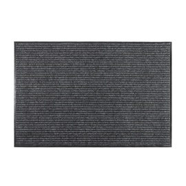 Придверный коврик Domoletti KSKHLG-041, антрацитовый, 100 см x 150 см x 0.65 см