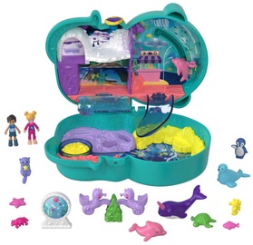 Rinkinys Mattel Polly Pocket Otter Aquarium Compact HCG16