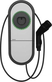 Розетка для зарядки электромобилей Ensto One Home 16A 11kW, для легкового автомобиля, серебристый/черный, 400 В