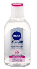 Micelārais ūdens sievietēm Nivea MicellAir, 400 ml