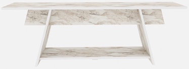 TV-laud Kalune Design Lanca, pruun/valge, 35 cm x 150 cm x 50 cm