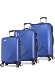 Комплект чемоданов My Valice Diamond MV6752, синий, 100 л, 30 x 48 x 76 см, 3 шт.