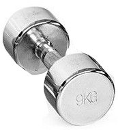 Гантеля Gymstick Pro Chrome Dumbbell, 9 кг