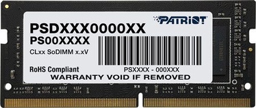 Operatyvioji atmintis (RAM) Patriot PSD416G240081S, DDR4 (SO-DIMM), 16 GB, 2400 MHz