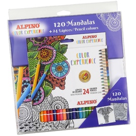 Набор для рисования Alpino Color experience mandalas, многоцветный