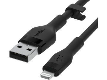 Kabelis Belkin BoostCharge USB-A for Lightning, 1 x Lightning/1 x USB Type-A, 3 m, juoda