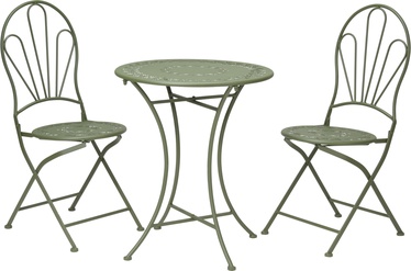Комплект уличной мебели Bistro, зеленый, 2 места