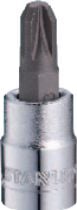 Skrūvgriežu galvas Stanley STMT73310-8B, PZ2, 50 mm, 3/8", Ø17.9 mm