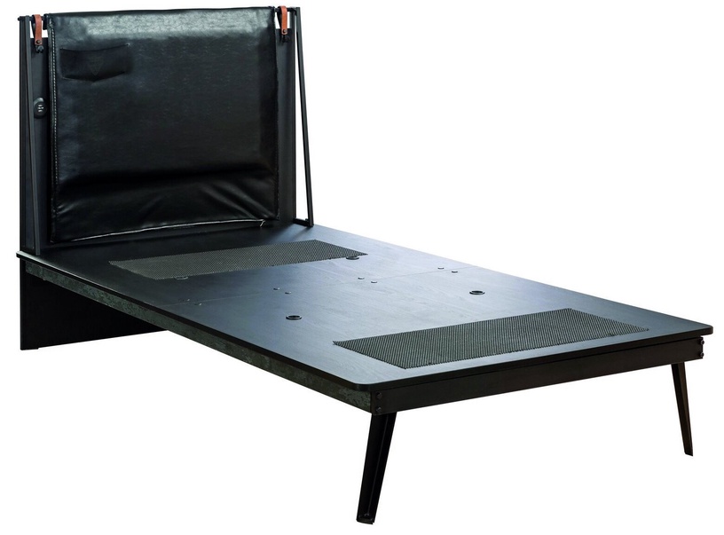 Кровать одноместная Kalune Design Dark Metal Line, многоцветный, 203 x 109 см