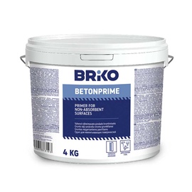 Грунт простой строительный Briko Betonprime, алый, 4 л