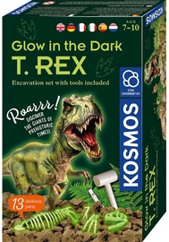 Kasinėjimo rinkinys Kosmos Glow In The Dark T-Rex 1KS616915, įvairių spalvų