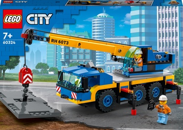 Конструктор LEGO® City Great Vehicles Мобильный кран 60324, 340 шт.
