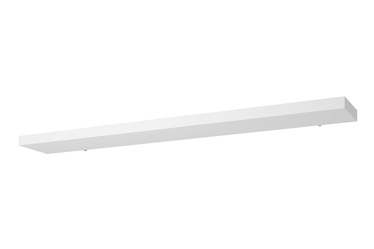 Sienas plaukts Tuckano Glance Shelf, balta, 120 cm x 19 cm x 4 cm