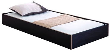 Выдвижная кровать Kalune Design Black Pull-Out, черный, 194 x 93 см