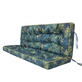 Комплект подушек для сидения Hobbygarden Pola P18ZIET9, зеленый, 180 x 105 см