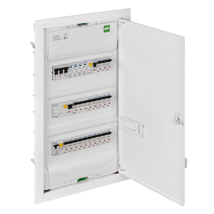 Modulaarne paneel Elektroplast MSF 3X12, krohvialune, IP30, 36 mood., valge