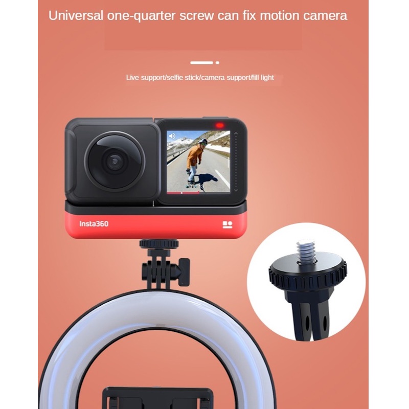 CP X3 LED 16cm Заряжаемая Selfie Лампа с BT Пультом & Ручкой + Напольным штативом 20-90cm + Держатель телефона