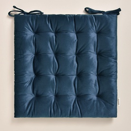 Krēslu spilveni Room99 Nova, tumši zila, 400 mm x 400 mm