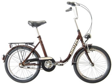 Велосипед Kenzel Camping, женские, коричневый, 20″ (поврежденная упаковка)