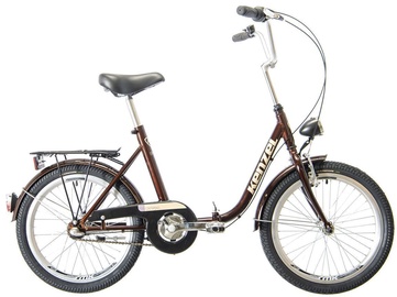 Velosipēds Kenzel Camping, sievietēm, brūna, 20" (bojāts iepakojums)