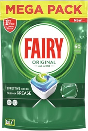 Капсулы для посудомоечной машины Fairy Original All in One, 60 шт.