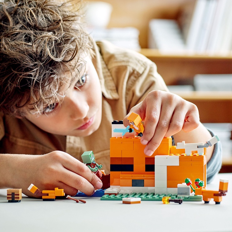 Konstruktor LEGO® Minecraft® Rebasemajake 21178, 193 tk