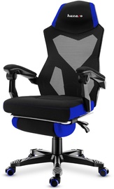 Spēļu krēsls Huzaro Combat 3.0, 50 x 50 x 106 - 114 cm, zila/melna