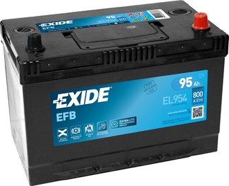 Akumulators Exide EFB EL954, 12 V, 95 Ah, 800 A