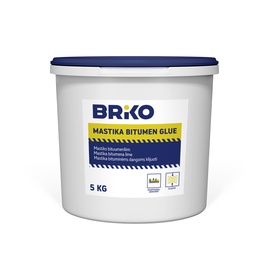 Bitumena mastika Briko, 5 kg, melna