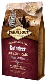 Sausā kaķu barība Carnilove Energy & Outdoor, 6 kg