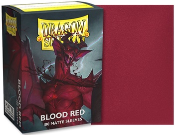 Mängukaartide ümbris Dragon Shield Standard Sleeves Matte Blood Red Simurag