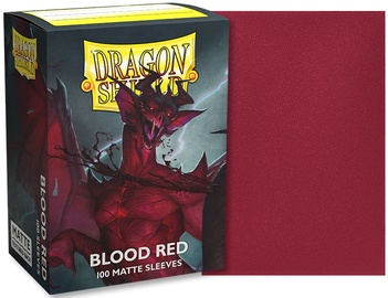 Kaarditaskud Dragon Shield Standard Sleeves Matte Blood Red Simurag