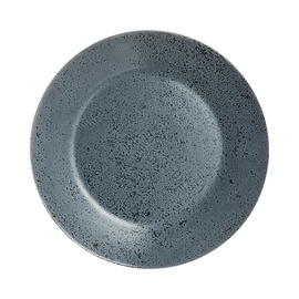 Тарелка обед Luminarc Slate V0115, Ø 25 см, черный/серый