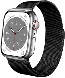 Ремешок Crong Milano Apple Watch 42/44 mm, черный