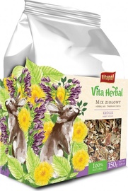 Корм для грызунов Vitapol Vita Herbal, для кроликов, 0.15 кг