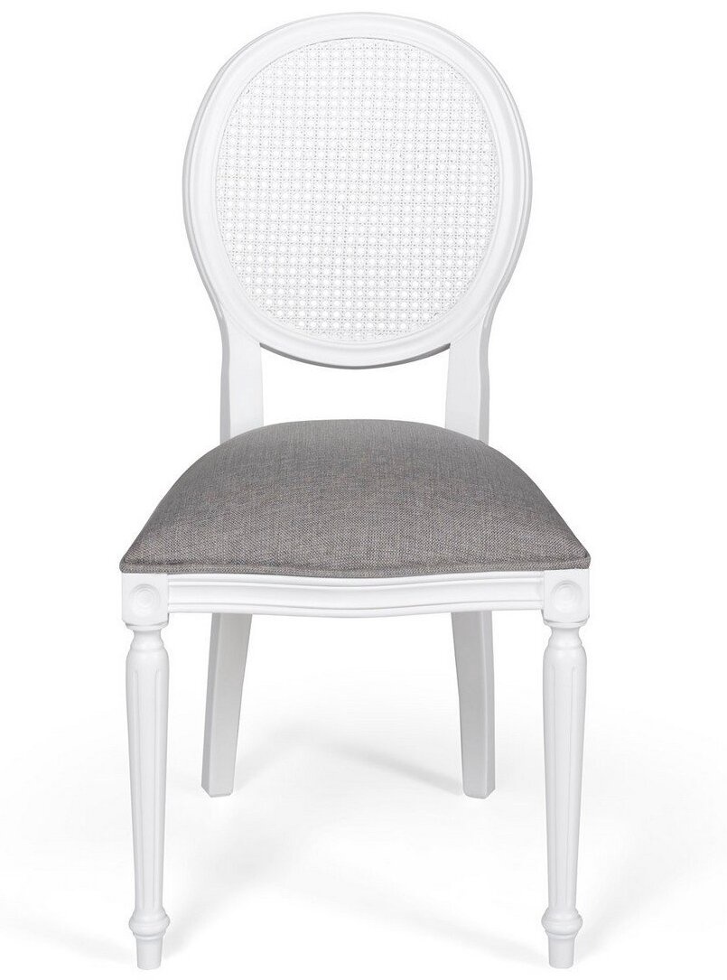 Ēdamistabas komplekts Kalune Design Albero 151, balts/pelēks