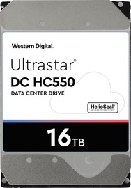 Kõvaketas (HDD) Western Digital Ultrastar DC HC550, 512 MB, 16 TB